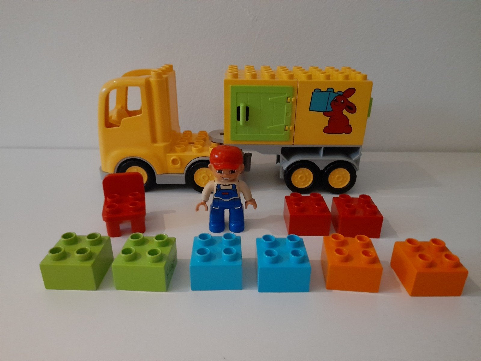 Lego Duplo Vrachtwagen 10601, Kinderen en Baby's, Ophalen of Verzenden, Zo goed als nieuw, Duplo, Complete set