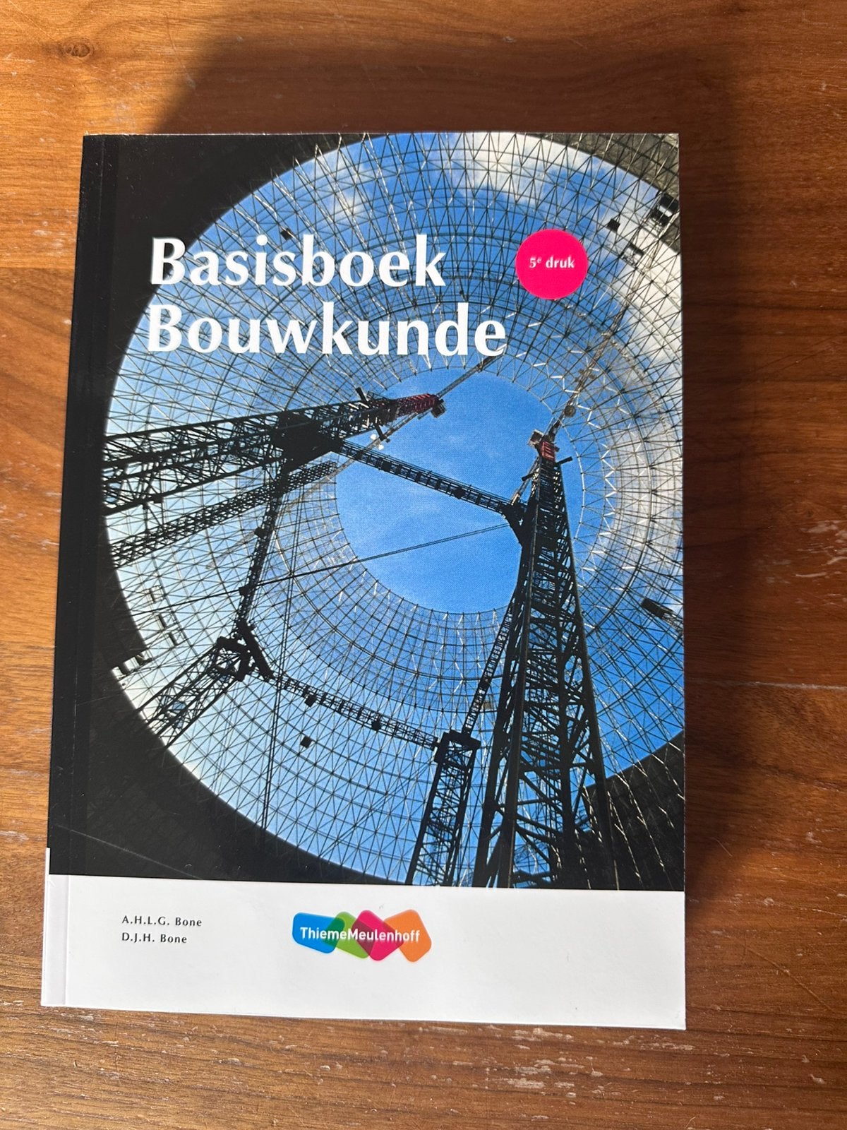 Boek bouwkunde hbo 1e jaar - Basisboek Bouwkunde, Boeken, Nieuw, A.H.L.G. Bone, Beta, HBO