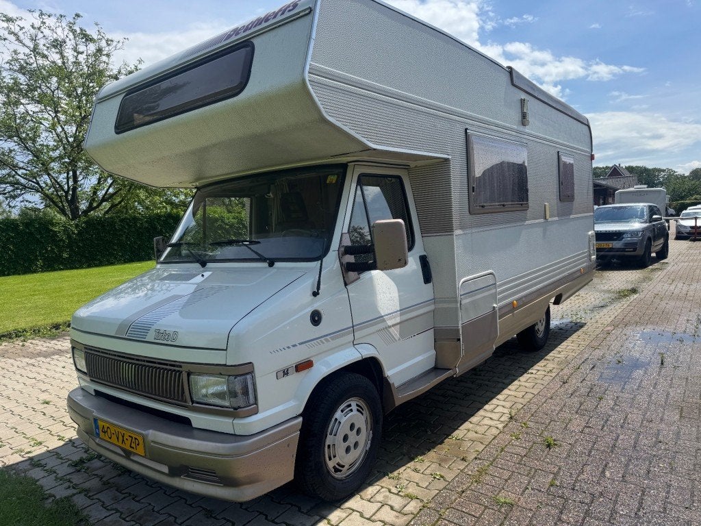 Fiat OVERIGE Camper Dethleffs Globetrotter 290 FIAT, Auto's, Bestelauto's, Wit, Bedrijf, Handgeschakeld, Diesel
