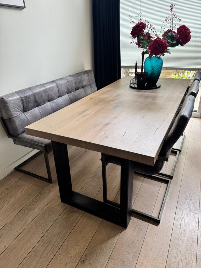 Eet tafel, Gebruikt, 200 cm of meer, 50 tot 100 cm, Vijf personen of meer