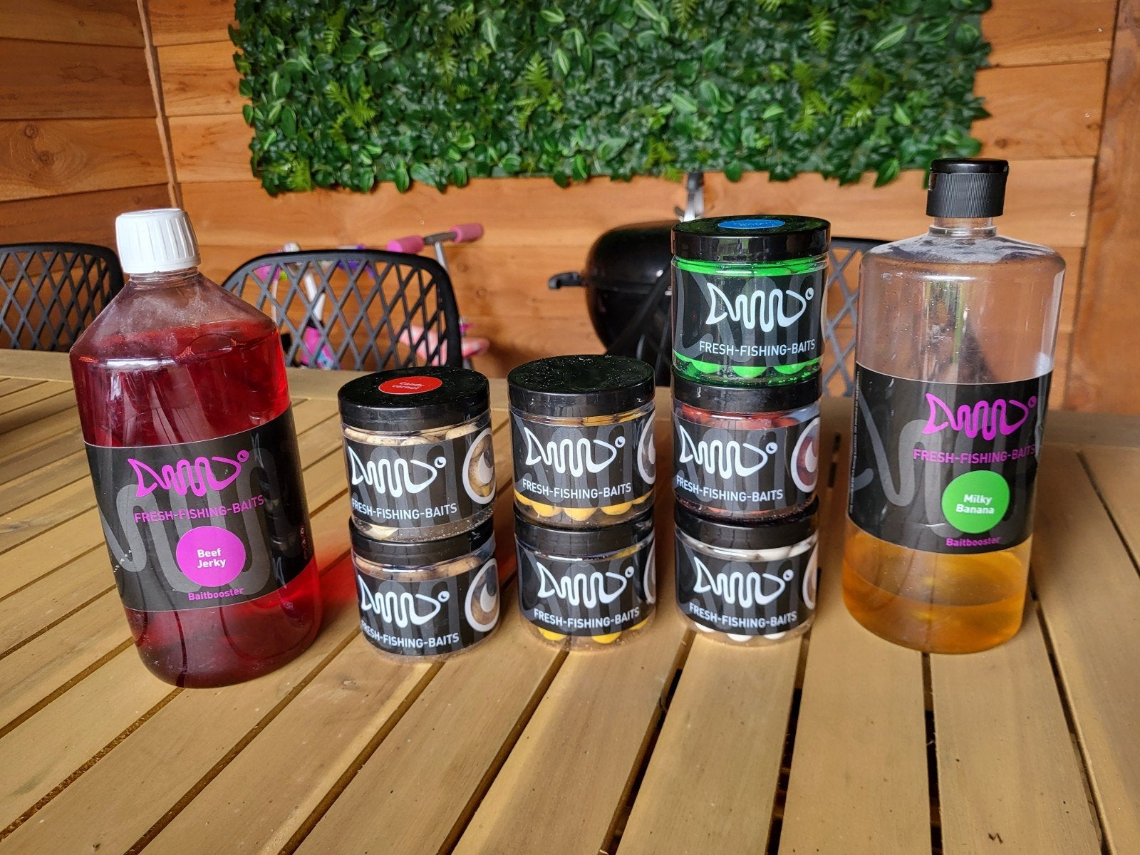 Fresh Fishing Baits pop-ups/wafters/liquids, Ophalen of Verzenden, Zo goed als nieuw, Overige typen
