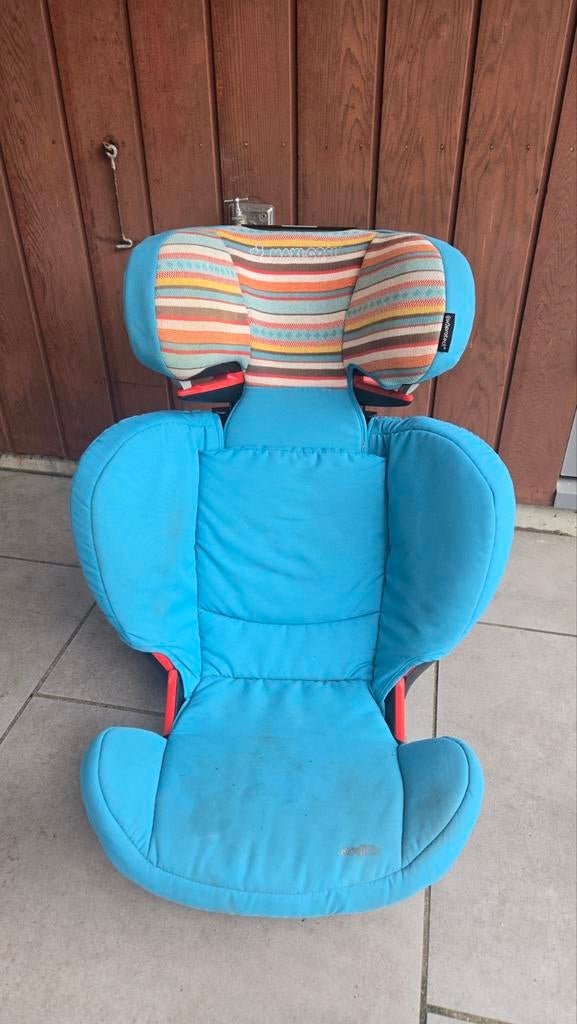 Maxi-Cosi Rodifix autostoel - Blauw (ook beschikbaar in roze, Ophalen, Gebruikt, 15 t/m 36 kg, Verstelbare rugleuning