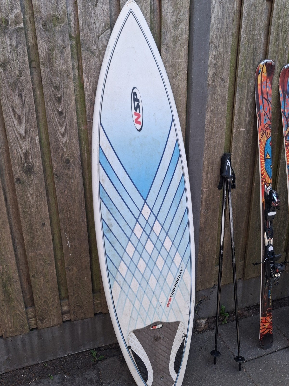 NSP Surfboard 14 1/4" x 20" x 12 3/8" - Beginners/Gevorderd., Watersport en Boten, Golfsurfen, Ophalen