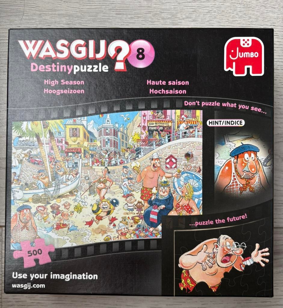Wasgij? Puzzel - Destiny nr 8, Ophalen of Verzenden, 500 t/m 1500 stukjes, Zo goed als nieuw