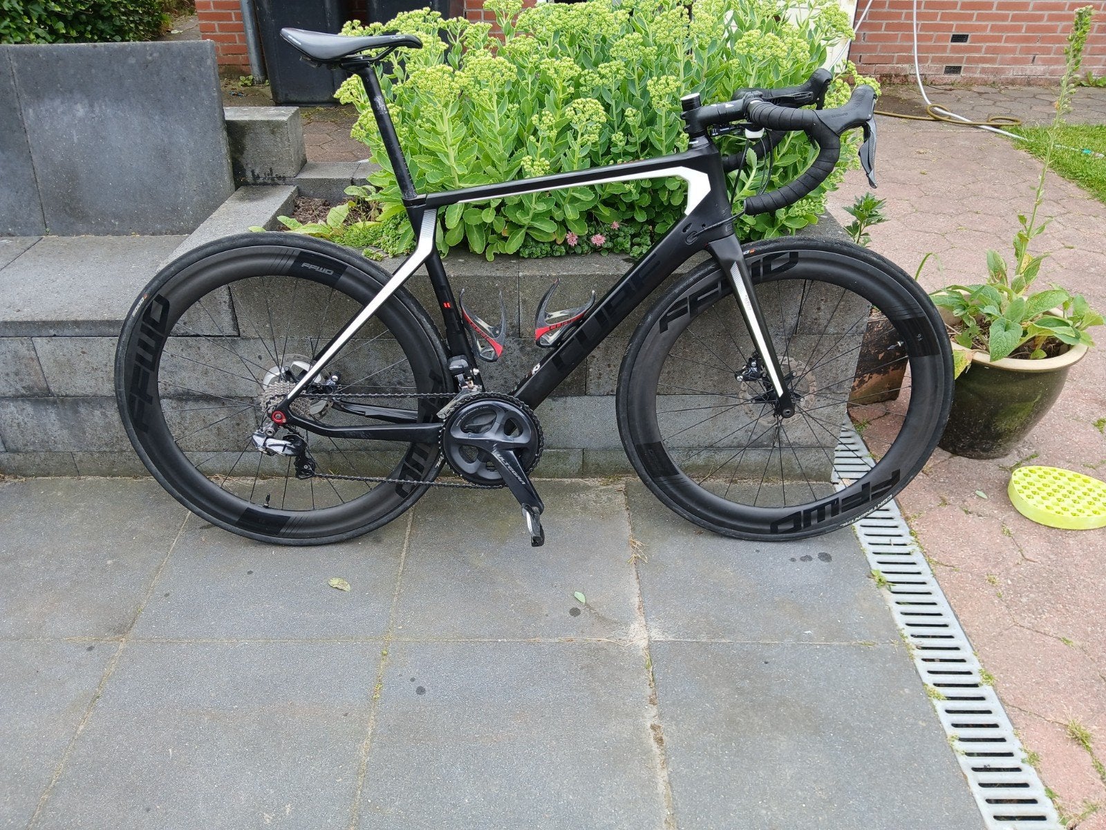 Racefiets Cube Agree C:62 met FFWD F6 wielen, Fietsen en Brommers, Fietsen | Racefietsen, Gebruikt, Carbon, Meer dan 20 versnellingen