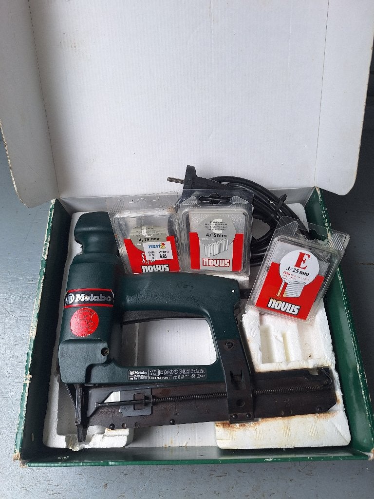 Metabo TaE3030 combi tacker (2), Ophalen of Verzenden, Gebruikt
