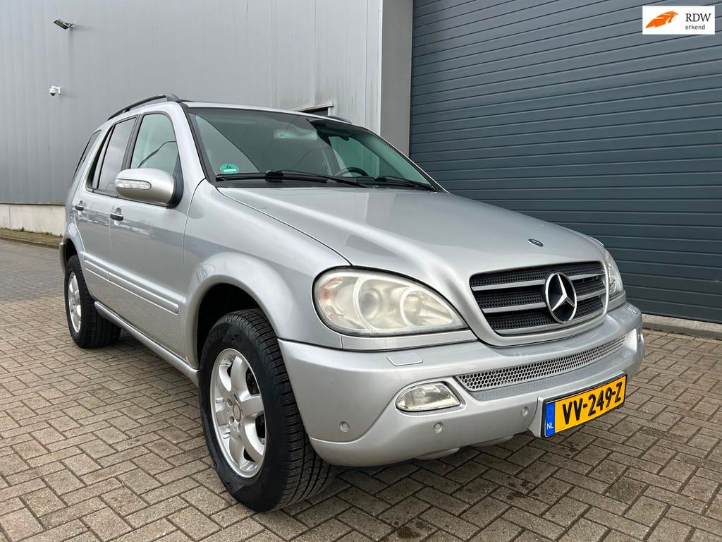 Mercedes-Benz M-klasse ML 500 V8 AUT VAN LEDER SK DAK G3, Automaat, Automatische klimaatregeling, Bedrijf, Vierwielaandrijving