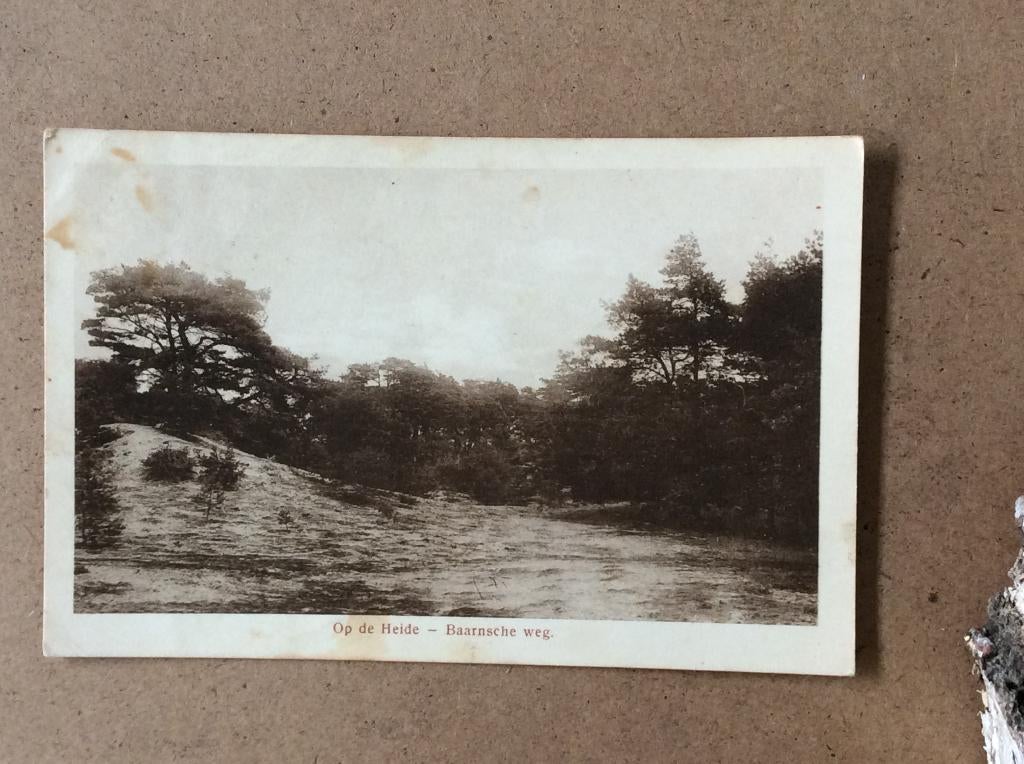 Baarn, Op de Heide, Baarnsche weg, Ophalen of Verzenden, 1920 tot 1940, Gelopen, Utrecht