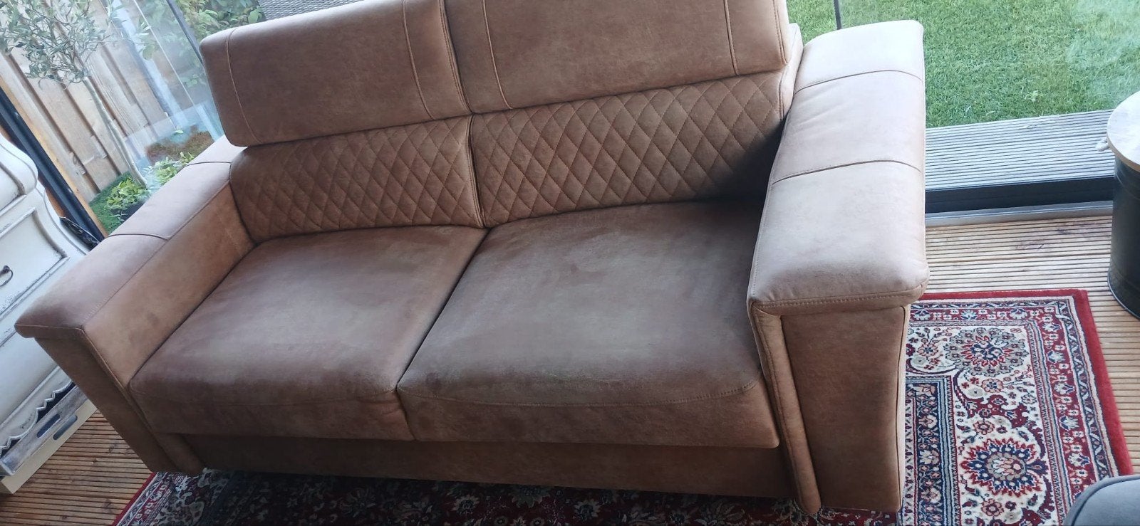 2 zits bank, Huis en Inrichting, Ophalen, Zo goed als nieuw, 75 tot 100 cm, 200 tot 250 cm