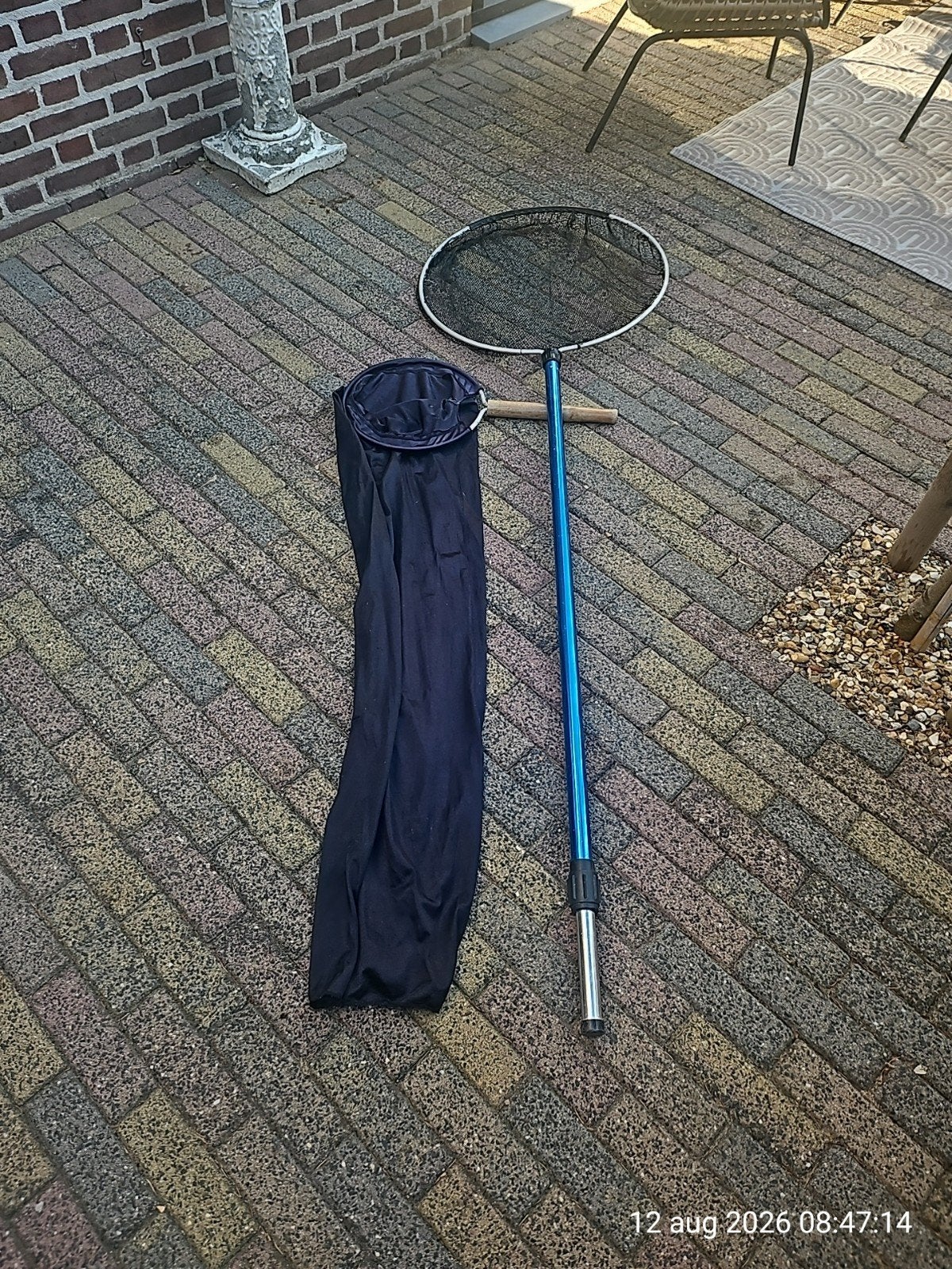 Vangnet en Koisok voor het veilig vangen van koi's, Watersport en Boten, Ophalen, Gebruikt, Net of Fuik