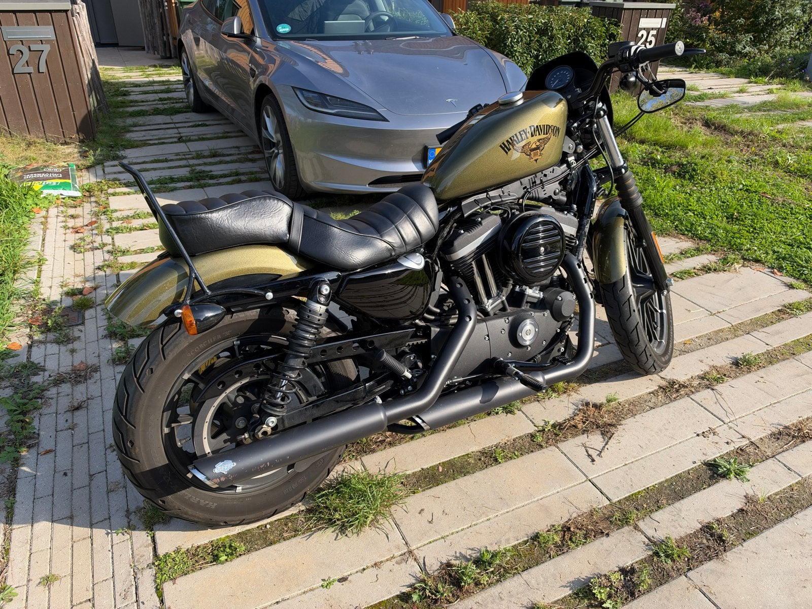 Harley Davidson Iron 883 (2017) - A2 Geschikt, Chopper, Gebruikt, Particulier, Minimaal motorrijbewijs A2