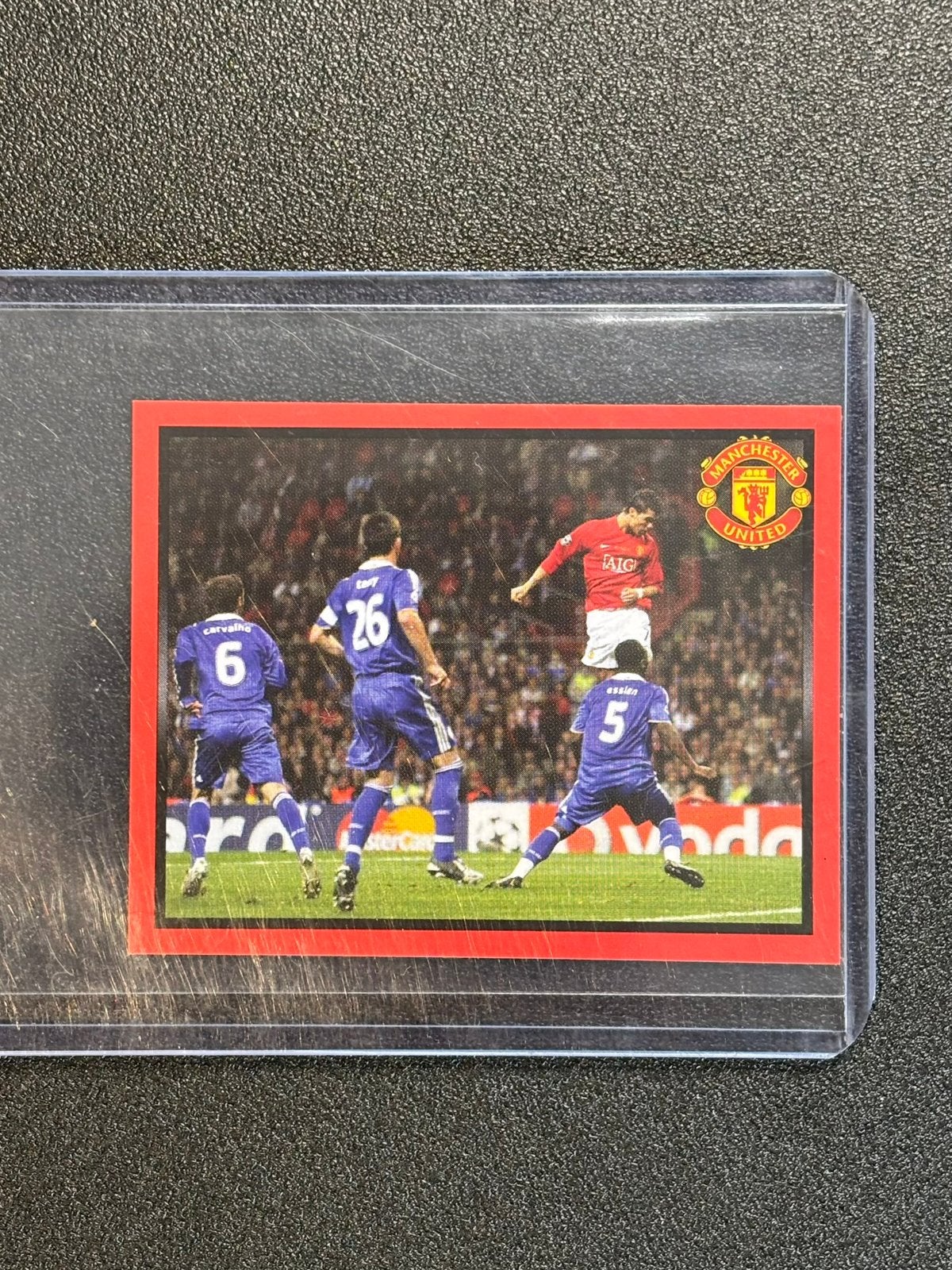 Cristiano Ronaldo 2008 Panini Manchester United Sticker 185, Ophalen of Verzenden, Nieuw, Sticker