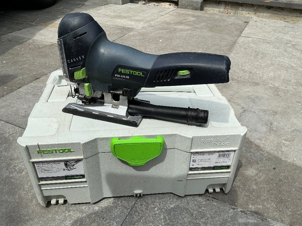 Festool decoupeerzaag psc420, Ophalen, Gebruikt, Festool, Minder dan 600 watt