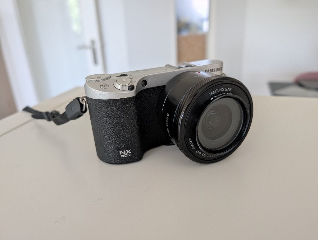 Samsung NX500 + 16-50mm F3.5-5.6 + 50-200mm F4-5.6, Audio, Tv en Foto, Fotocamera's Digitaal, Gebruikt, Systeemcamera, Samsung