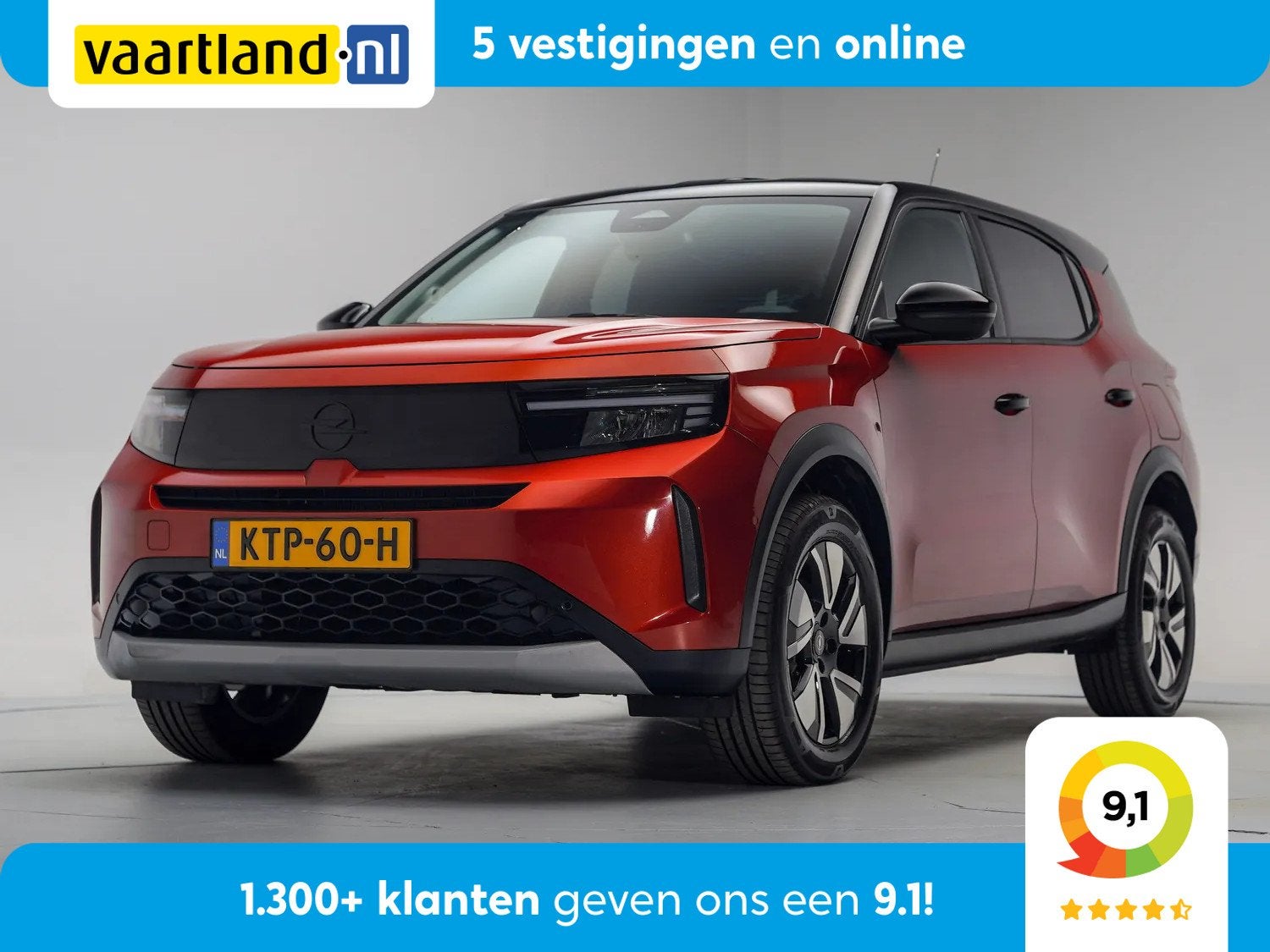 Opel Frontera GS Line 44kwh [ Camera Navi Apple/Android Came, Auto's, Automaat, 0 cilinders, Gebruikt, 44 kWh