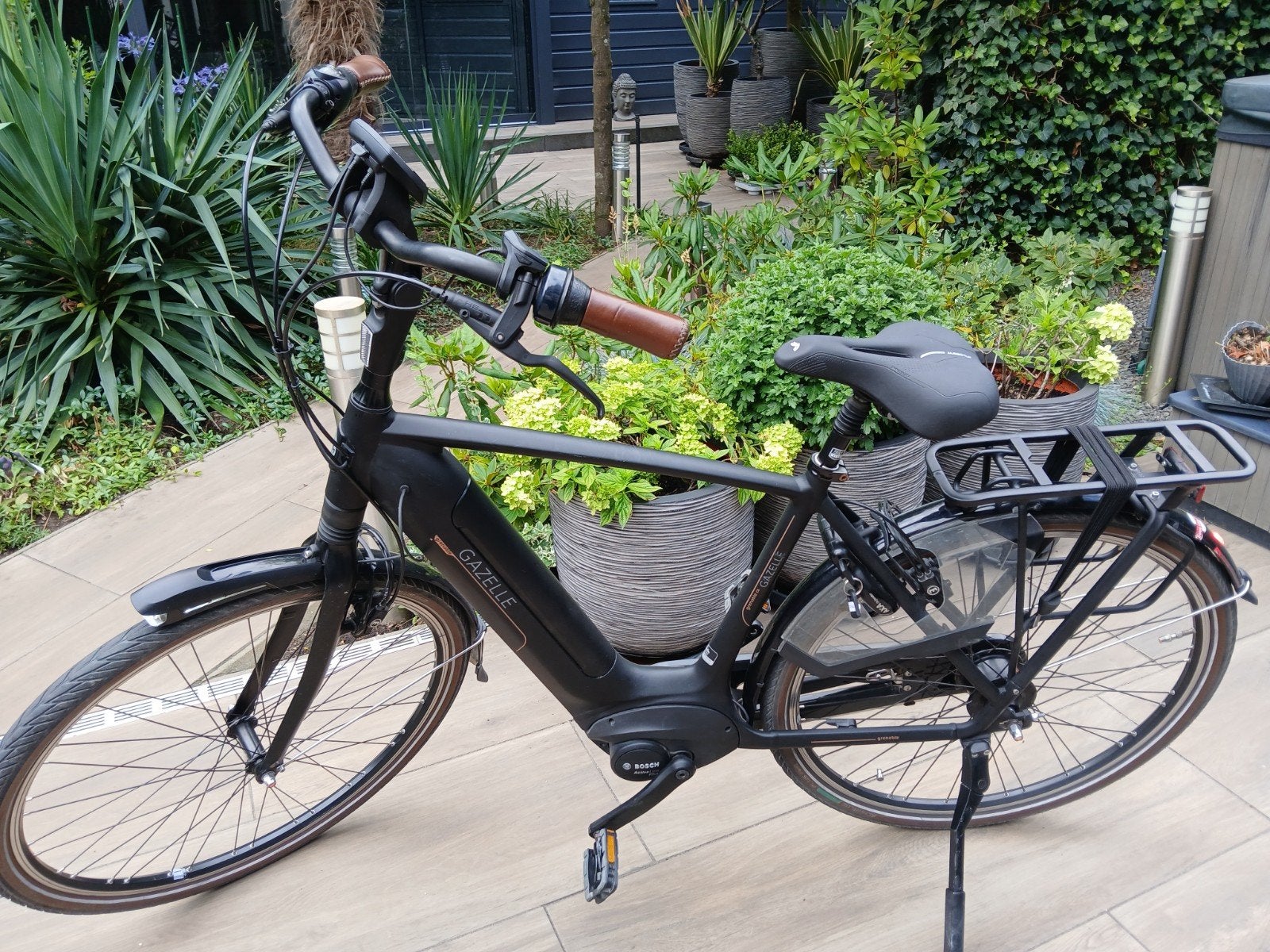 Gazelle Grenoble C8 HMB heren E-bike. Framemaat 53 cm., Fietsen en Brommers, Ophalen, Gebruikt, 51 tot 55 cm, 50 km per accu of meer