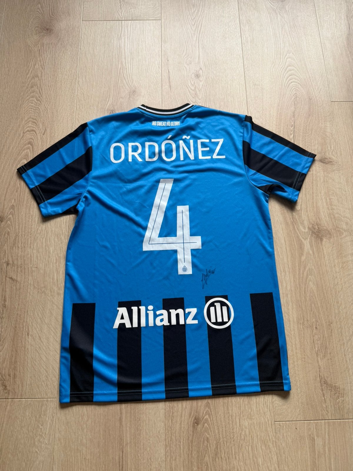 Gesigneerd shirt joel ordonez + bewijs, Ophalen of Verzenden, Voetbal