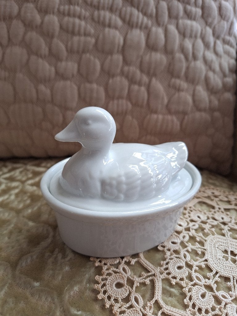 Vintage Klein Pate Schaaltje Eend ** Mimosa **, Antiek en Kunst, Ophalen of Verzenden