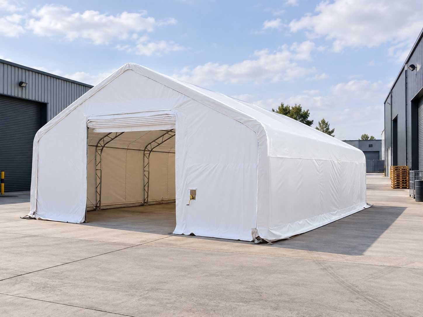 18,3x9,15x6,1 m Opslagtent / Opslagshelter