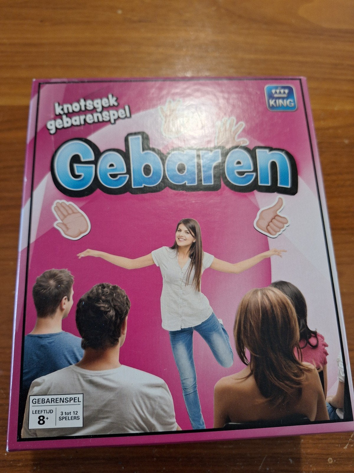 Knotgek Gebarenspel - Leuk voor het hele gezin!, Vijf spelers of meer, Ophalen of Verzenden, Nieuw, King