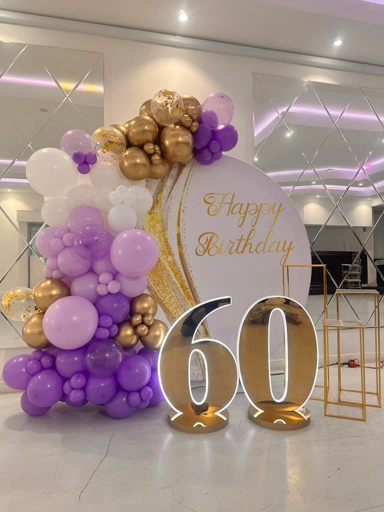 Verjaardags/ballon decoratie te huur, Hobby en Vrije tijd, Feestartikelen | Verhuur, Ophalen, Zo goed als nieuw, Geboorte of Huwelijk