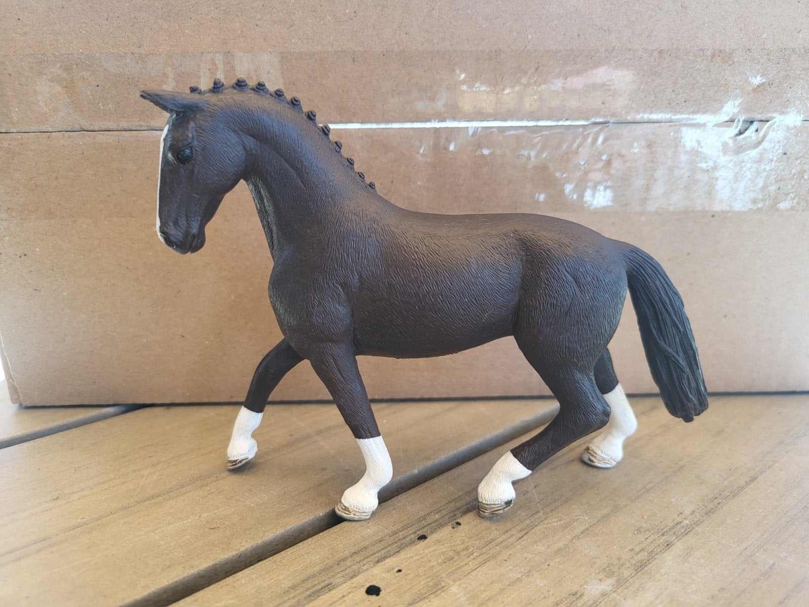 Schleich Hannoveraan Merrie Zwart - 13927, Ophalen of Verzenden, Zo goed als nieuw