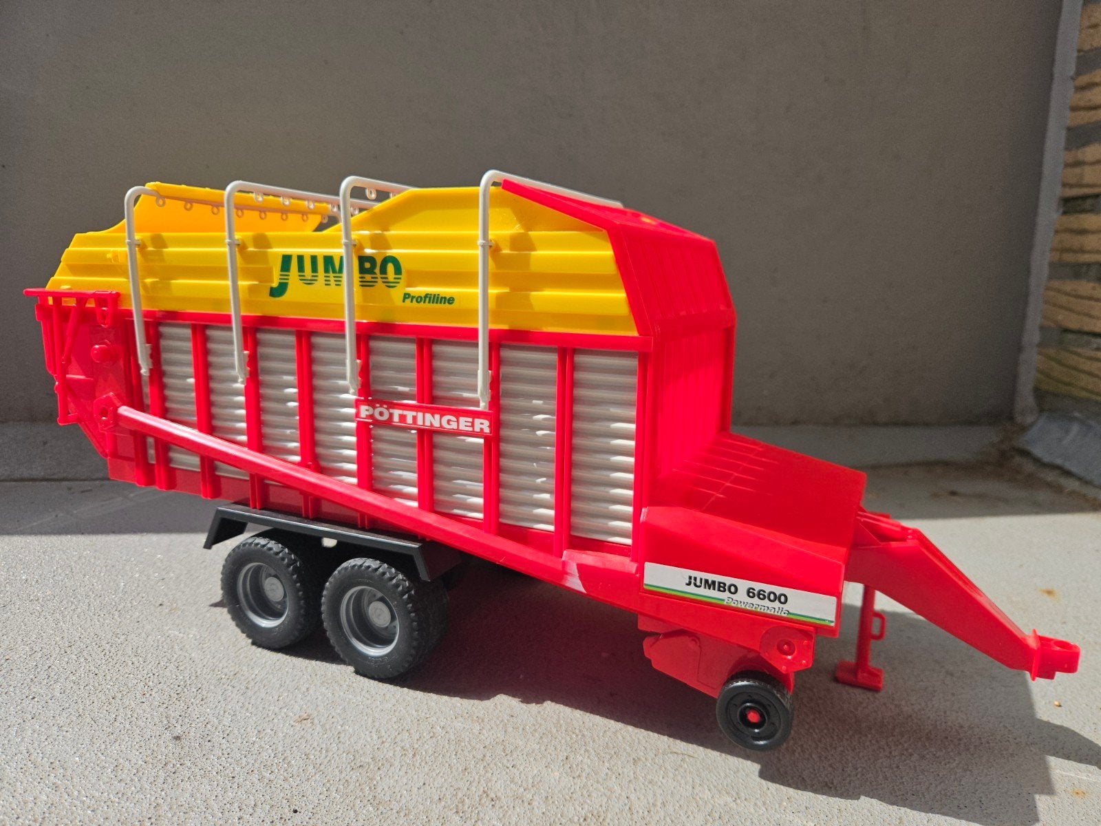 Bruder Pöttinger Jumbo 6600 aanhanger, Ophalen of Verzenden, Zo goed als nieuw