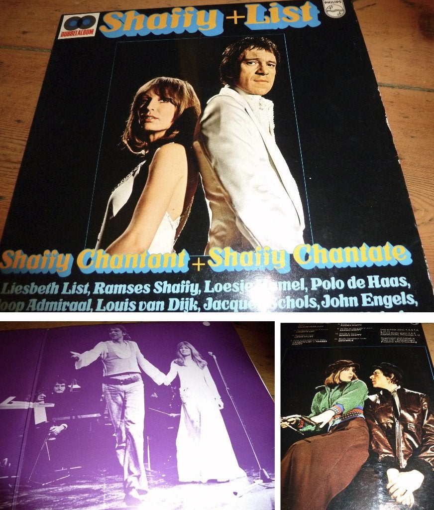 lp Liesbeth List + Ramses Shaffy Chantant Chantate 2LP 1978, Ophalen of Verzenden, LP