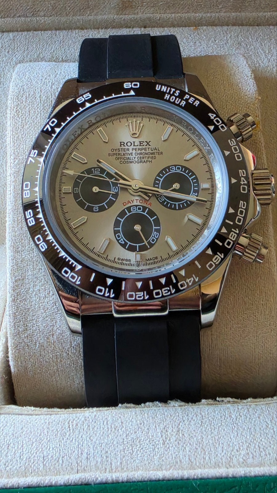 Rolex Daytona Oysterflex 40mm (nieuw), Sieraden, Tassen en Uiterlijk, Horloges | Heren, Staal, Rolex, Polshorloge, Nieuw