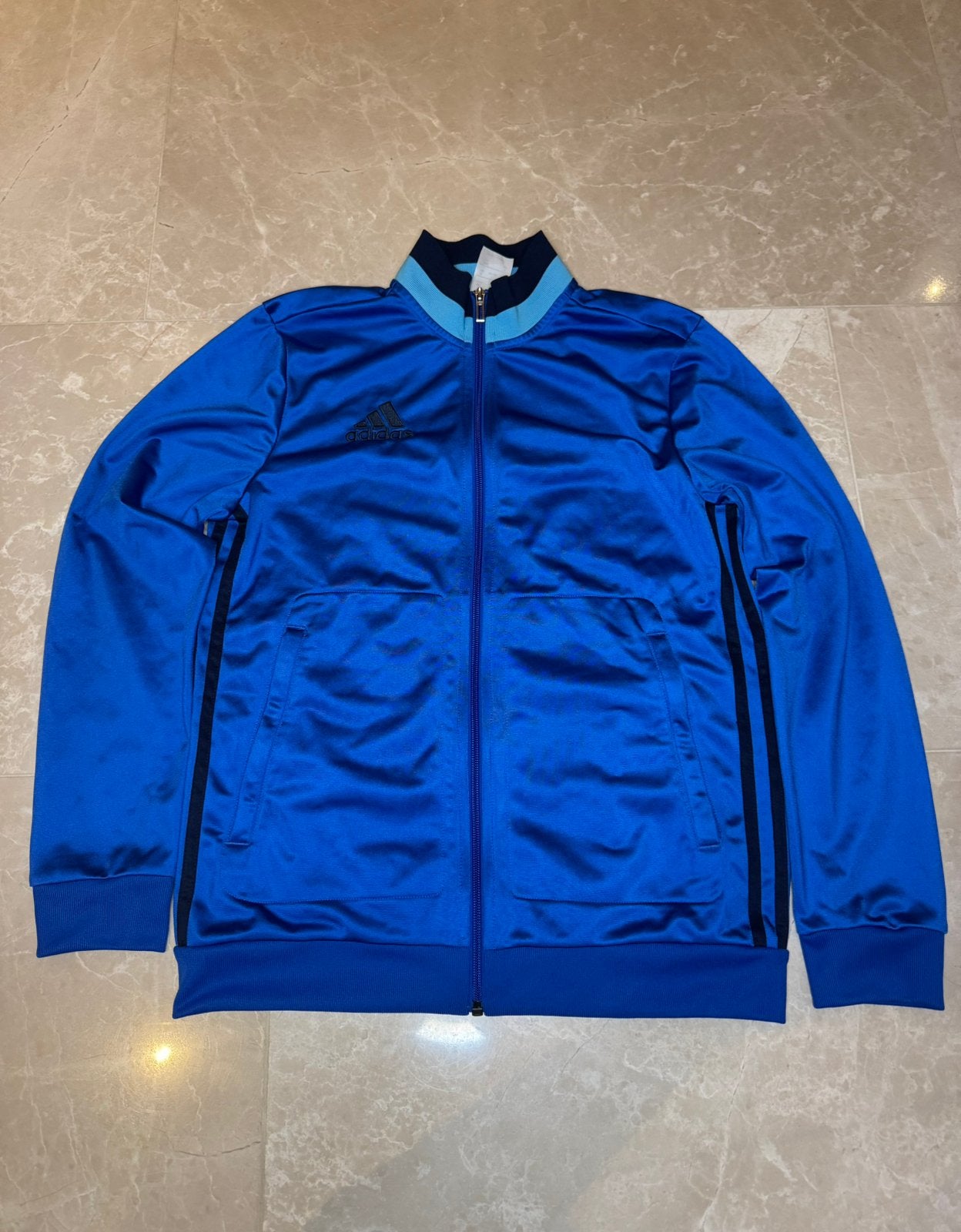Adidas Vest, Ophalen of Verzenden, Zo goed als nieuw, Maat 46 (S) of kleiner, Blauw