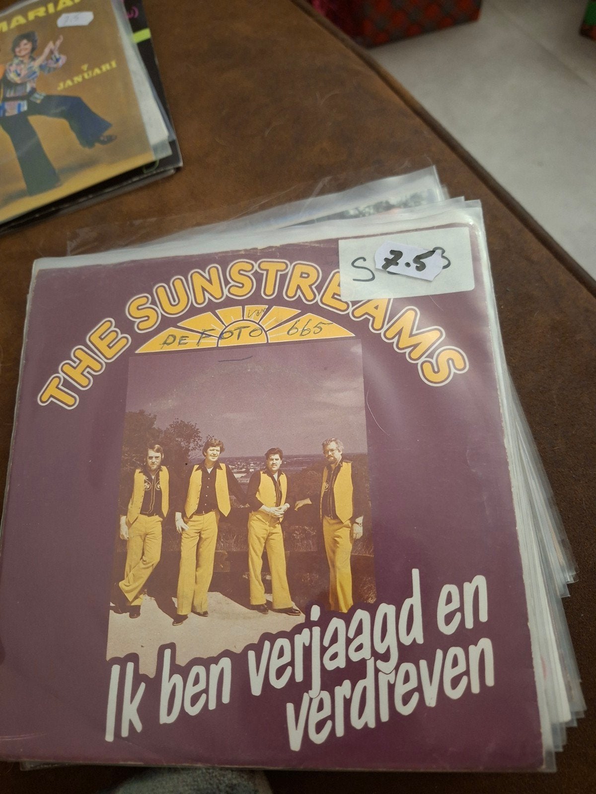 sunstreans Ik ben verjaagd en verdreven, Ophalen of Verzenden, Zo goed als nieuw, Overige formaten, Levenslied of Smartlap