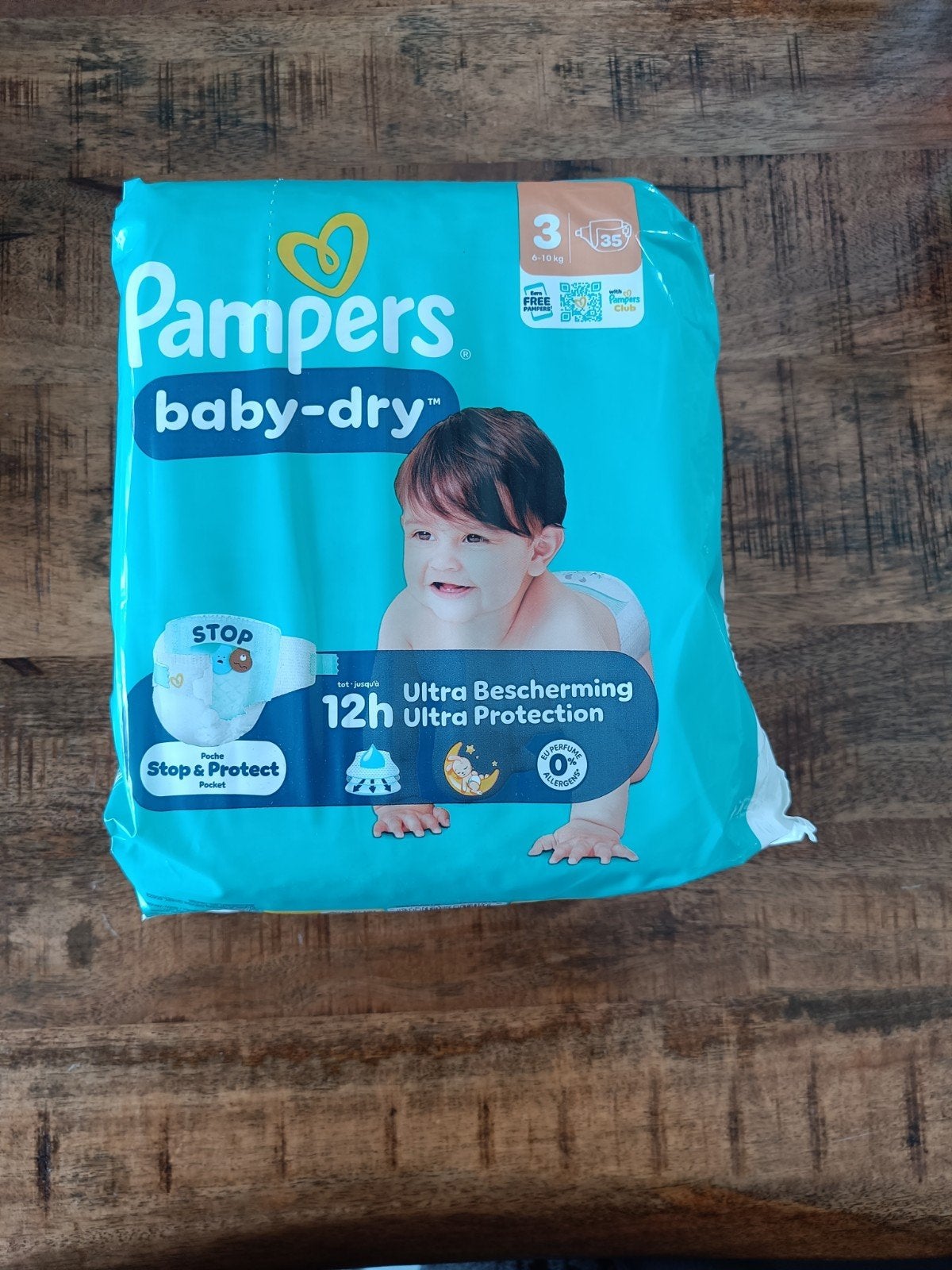 Pampers baby dry maat 3 luiers, nieuw, Ophalen of Verzenden, Nieuw
