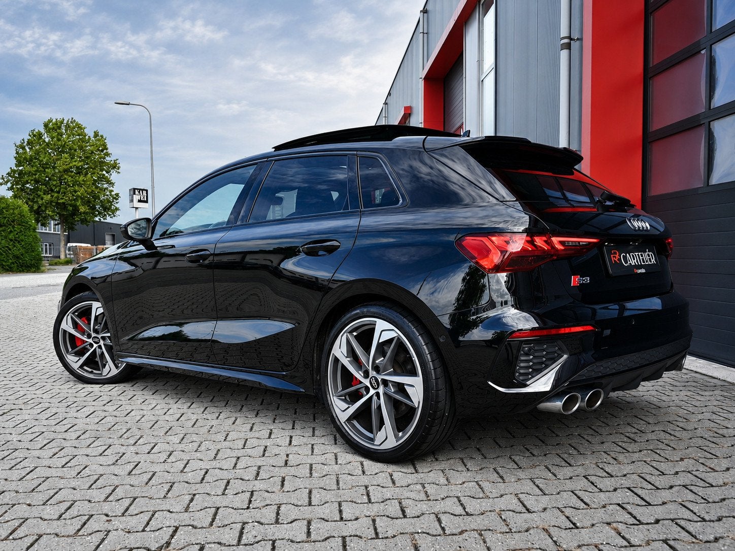 Audi S3 2.0 TFSI S3 Quattro 310PK | Pano | B&O | Head-Up | A, Gebruikt, Zwart, 4 cilinders, Zwart