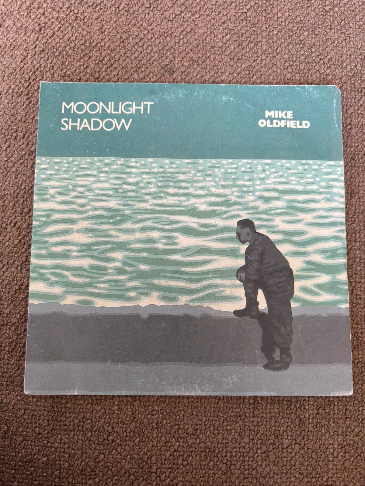 Mike Oldfield - Moonlight Shadow, Cd's en Dvd's, Ophalen of Verzenden, Gebruikt, 7 inch