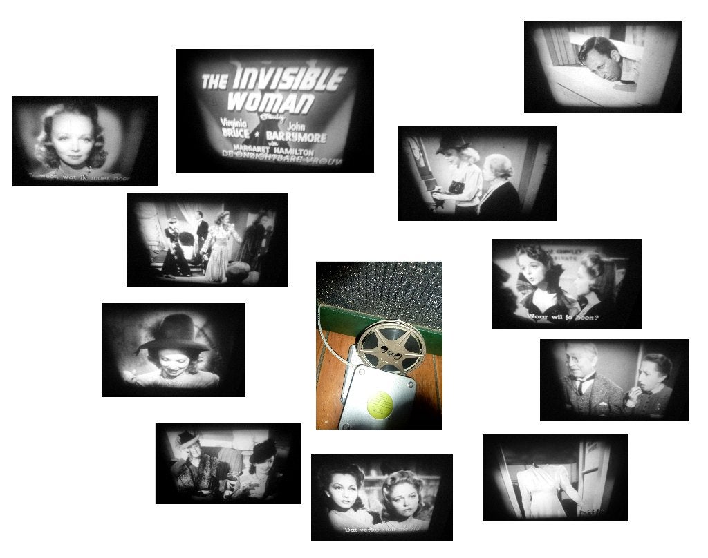 8mm film INVISIBLE WOMAN - N8 - 60mtr - Virginia Bruce vs02, Audio, Tv en Foto, Filmrollen, Ophalen of Verzenden, 8mm film