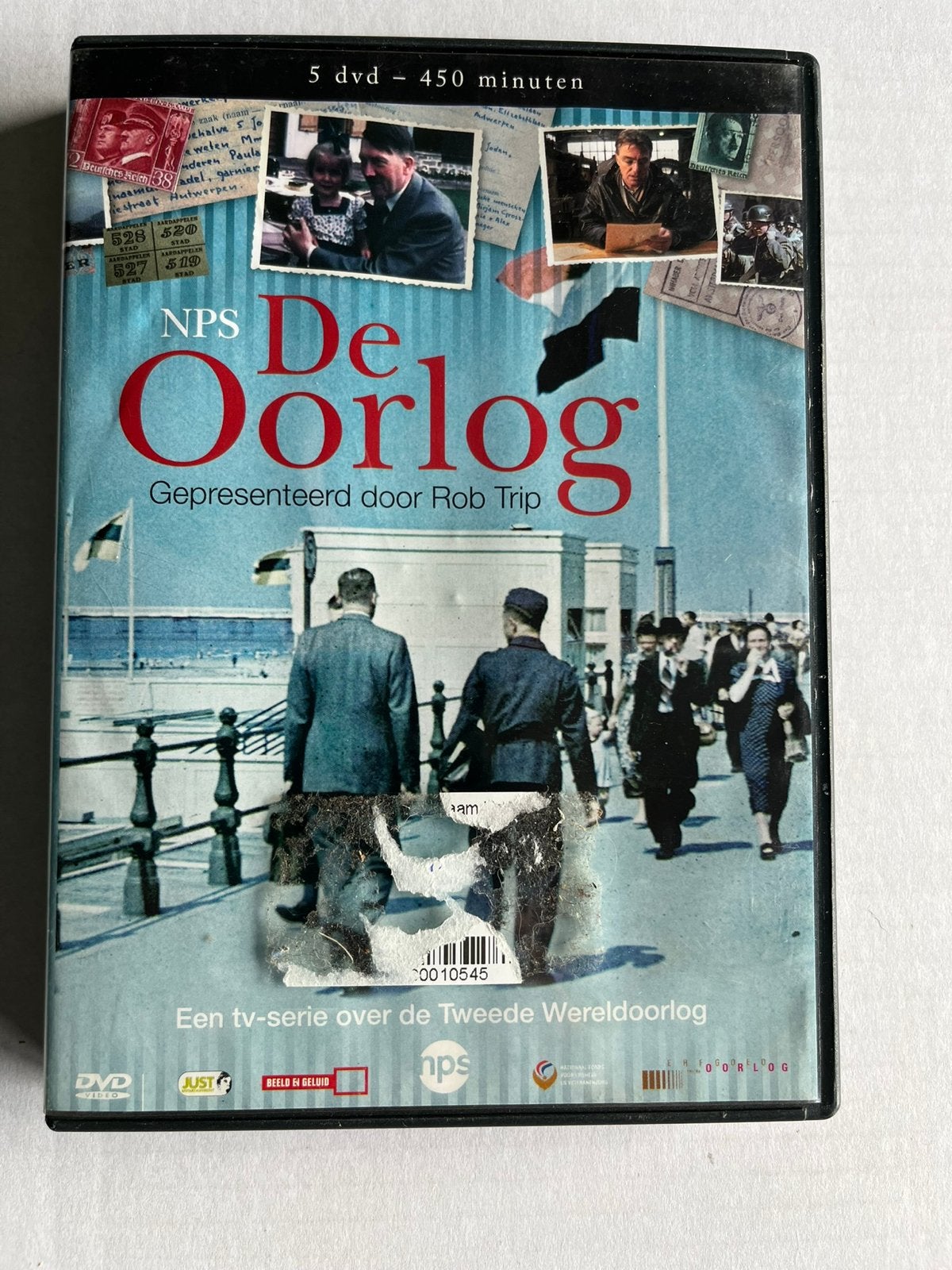 NPS De Oorlog - Complete tv-serie over WOII (5 DVD's), Cd's en Dvd's, Gebruikt, Oorlog of Misdaad, Nederlands, Vanaf 9 jaar