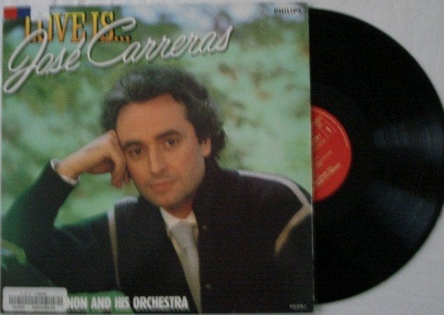 José Carreras - Love is ..., LP, Gebruikt, Ophalen of Verzenden, 12 inch