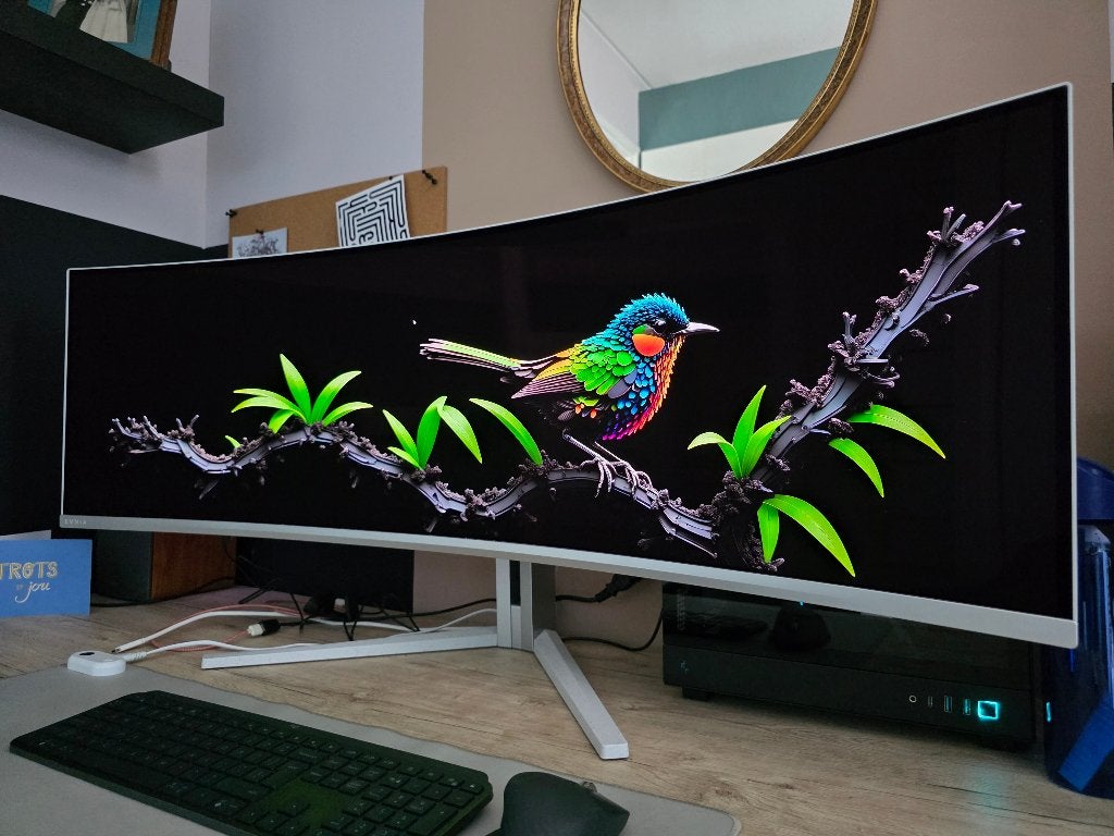 Philips Evnia 49M2C8900L 49" QD-OLED SuperWide Monitor, Computers en Software, Monitoren, 101 t/m 150 Hz, Minder dan 1 ms, Philips Evnia