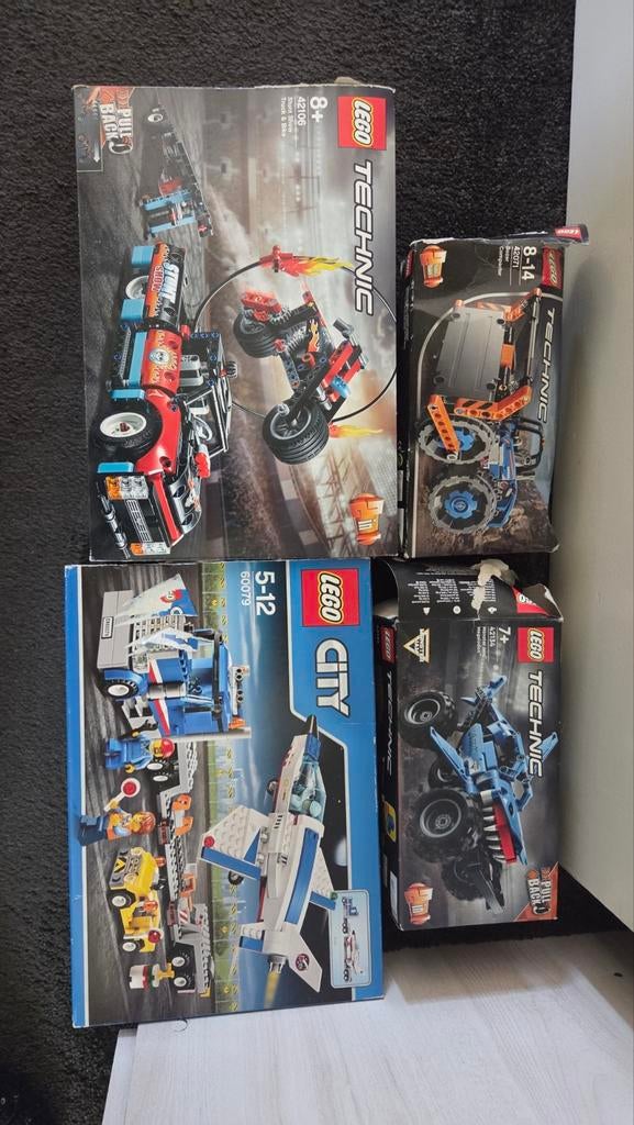 Grote partij LEGO, Ophalen, Gebruikt