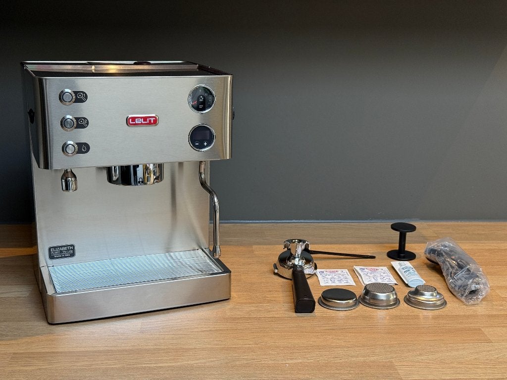 Lelit Elizabeth Espressomachine, Demo Nieuwstaat Garantie, Lelit, Koffiemachine, Afneembaar waterreservoir