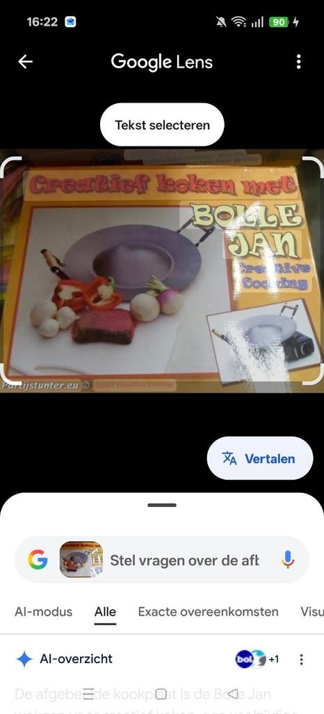 GEZOCHT   Bolle Jan pan, Ophalen of Verzenden