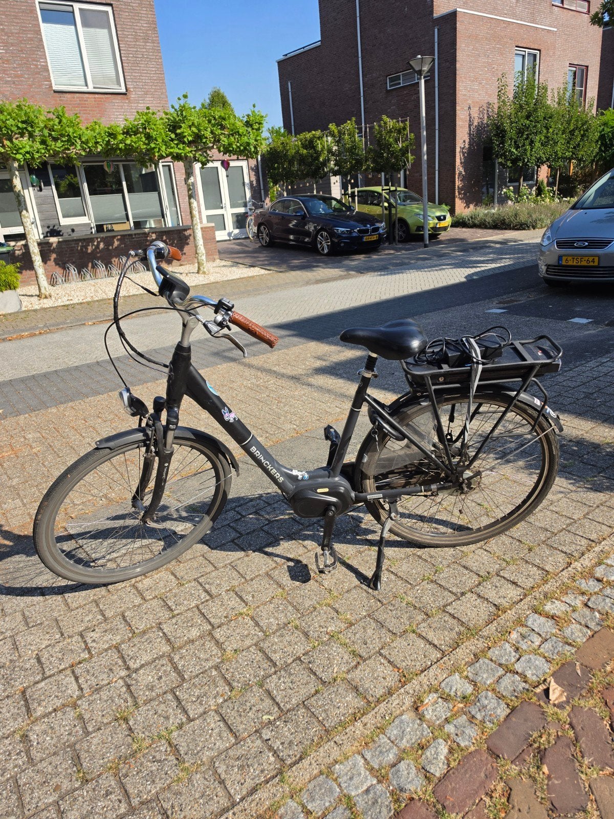 elektrische fiets brinckers midden motor, Fietsen en Brommers, Elektrische fietsen, Ophalen of Verzenden, Zo goed als nieuw, Brinckers