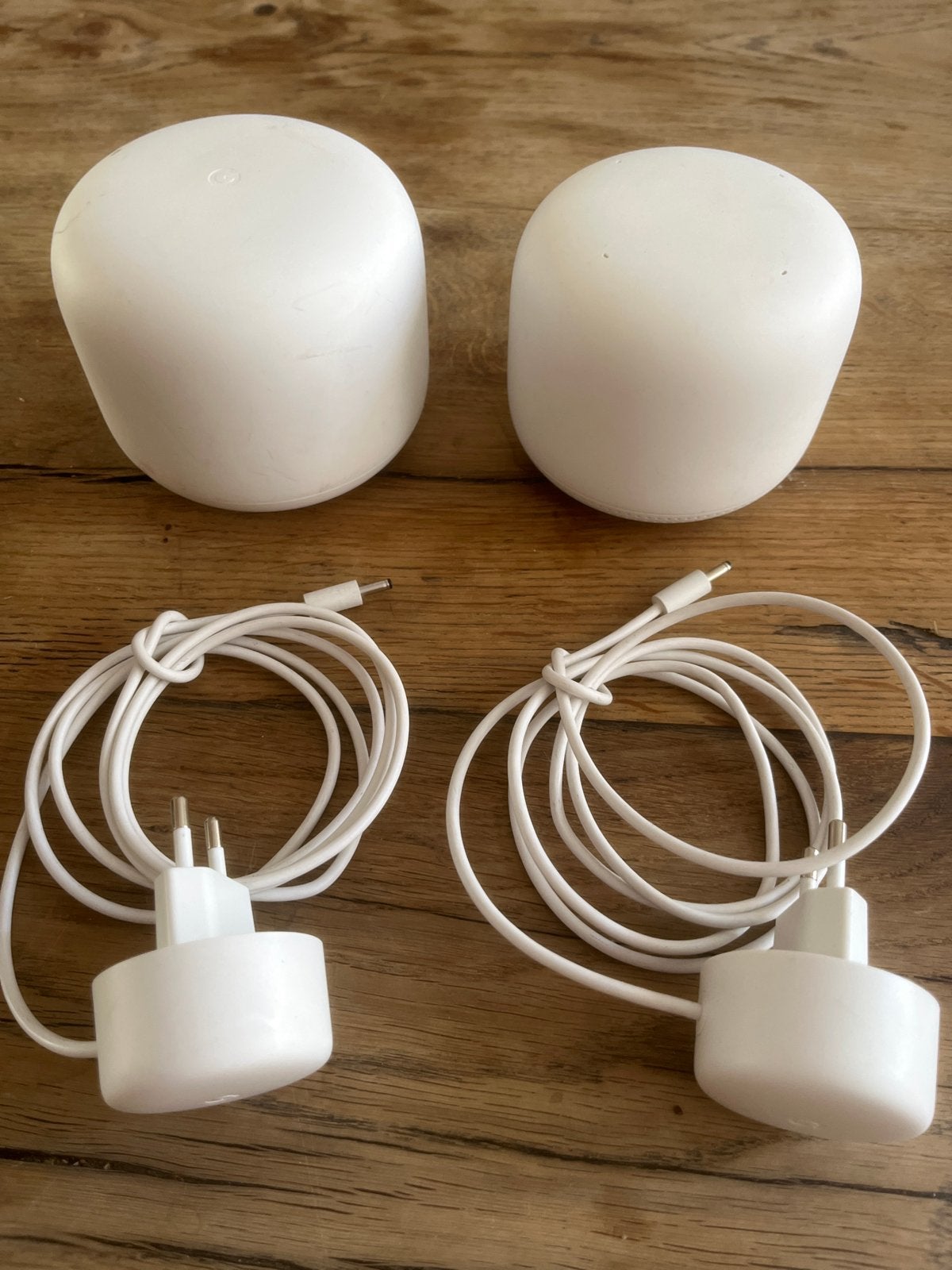 Google Nest Wifi Set (router & access point) met adapters, Ophalen of Verzenden, Gebruikt, Router