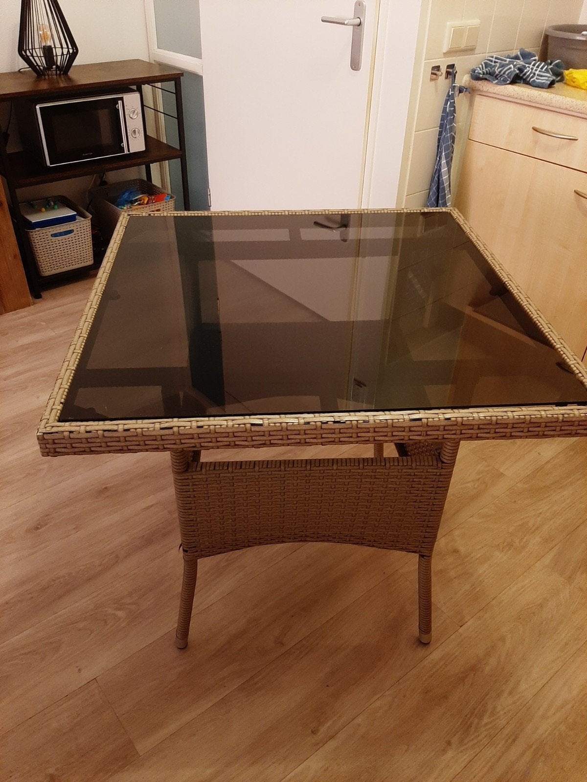 Balkontafel 80x80 cm, Ophalen, Vierkant