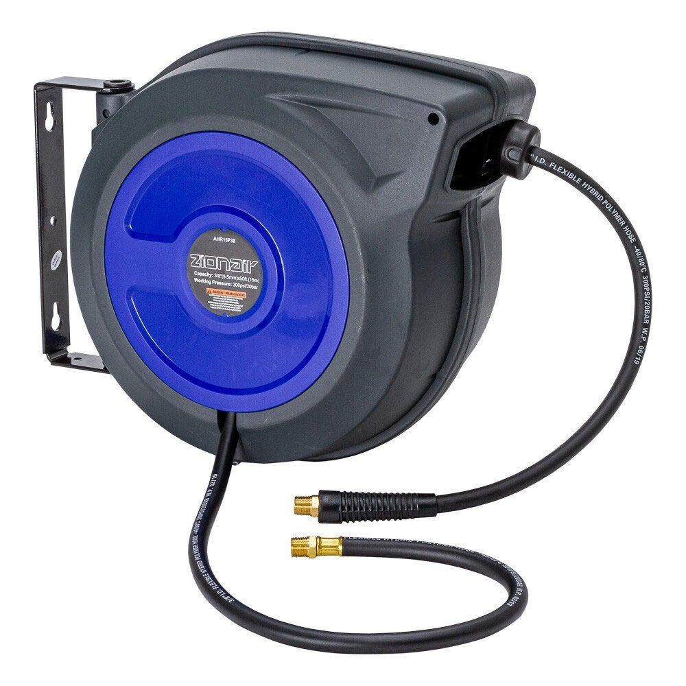 Luchthaspel automatisch polymer 3/8'' x 15m, Auto diversen, Overige Auto diversen, Verzenden