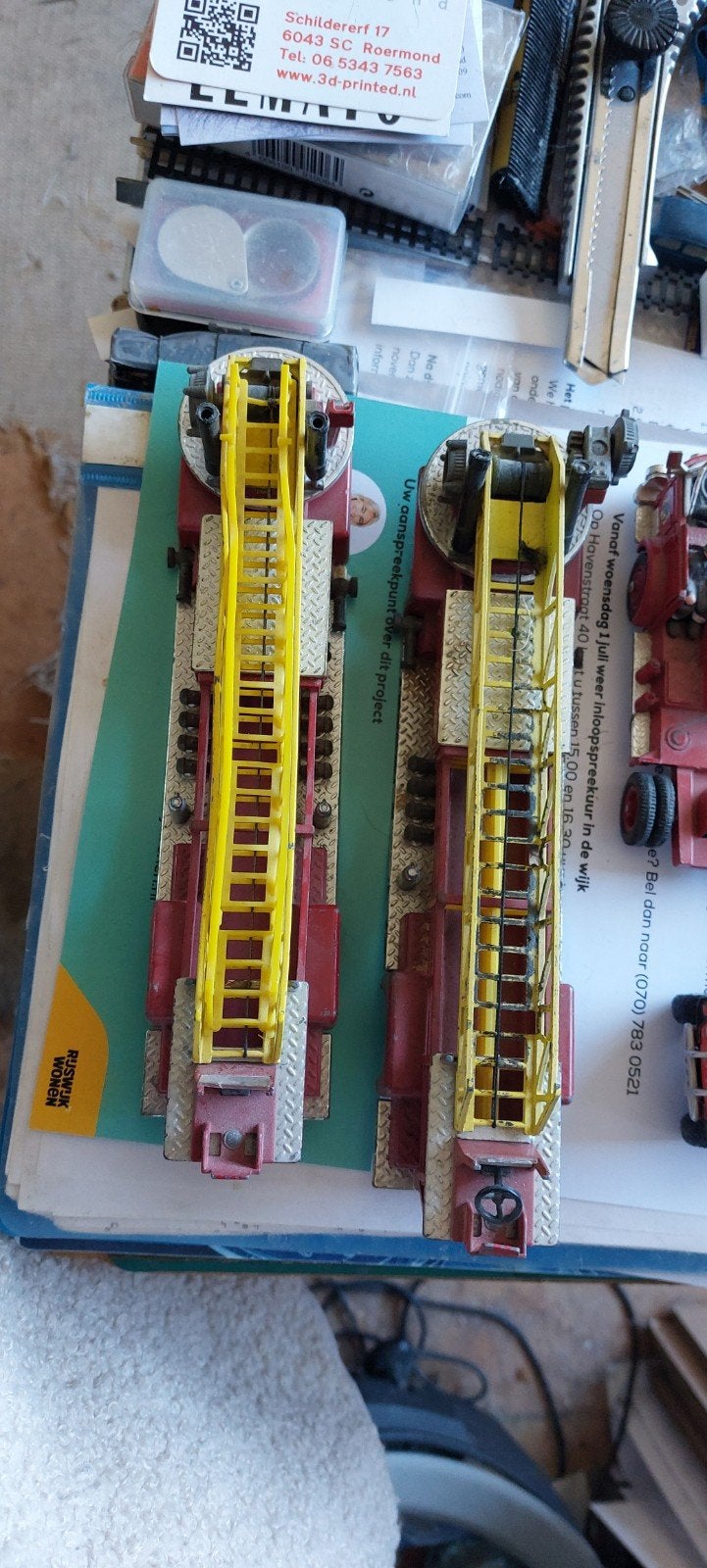 0LK 0601 CORGI LOOP EN SLOOP VOOR DE VERBOUWER1/43, Hobby en Vrije tijd, Ophalen of Verzenden, Gebruikt, Bus of Vrachtwagen, Corgi