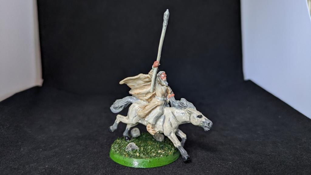 Gandalf the White Mounted - Metal, Ophalen of Verzenden