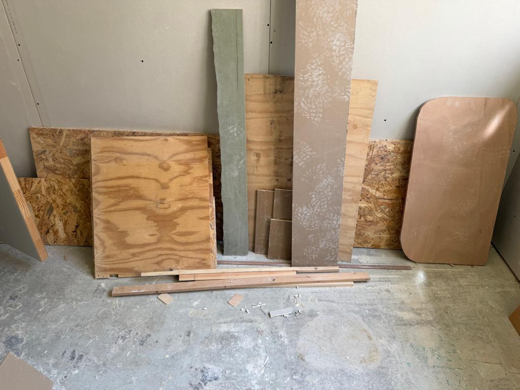 Gratis ophalen, plaatmateriaal en gipsplaten, Doe-het-zelf en Verbouw, Ophalen, Gebruikt, Overige materialen, Minder dan 20 mm
