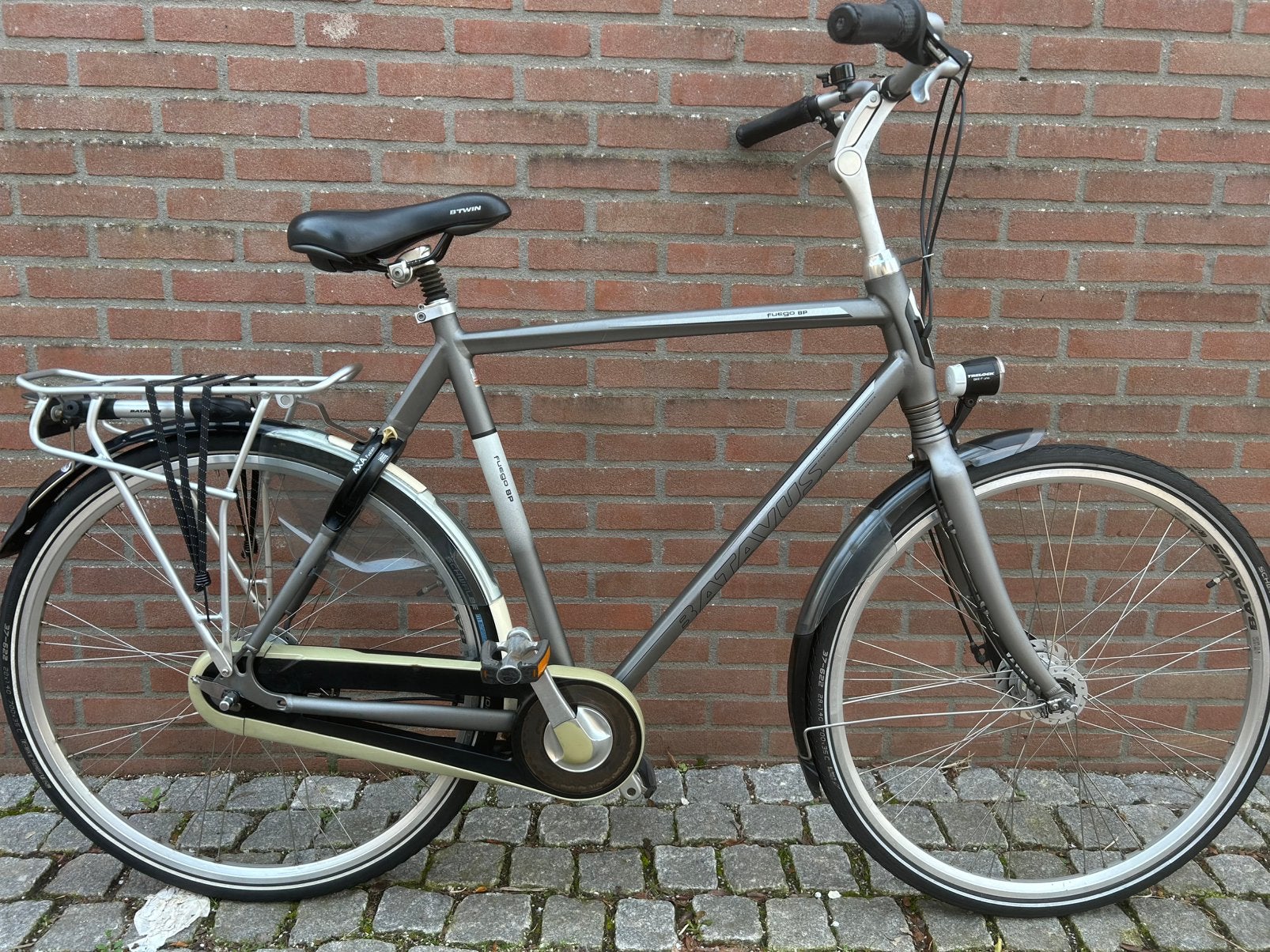 Herenfiets Batavus Fuego 28 inch, Fietsen en Brommers, Fietsen | Heren | Herenfietsen, Zo goed als nieuw, Batavus, 61 tot 65 cm