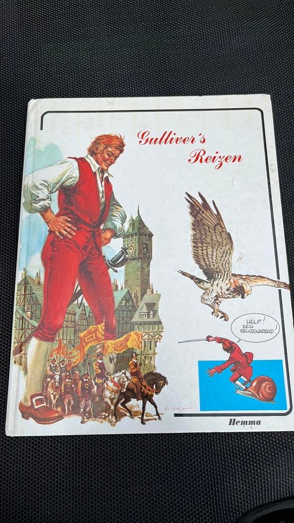 Kinderboek, gullivers reizen hemma, Verzamelen, Verzenden, Overige figuren, Zo goed als nieuw, Boek of Spel